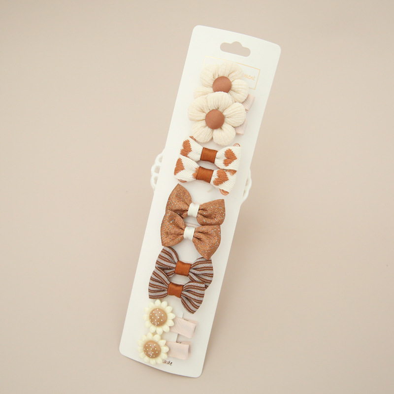 A116 fábrica al por mayor de los niños tocado accesorios para el pelo del bebé arco horquilla básica 10 unidades traje 1 Grupo