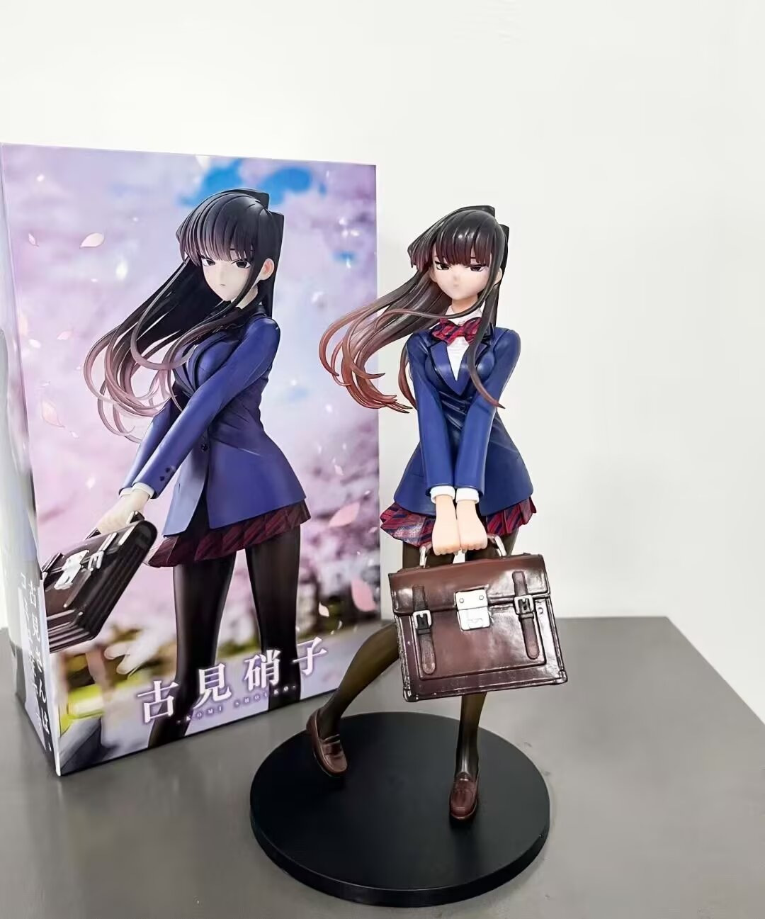 古见同学有交流障碍症动漫美少女古见硝子手办-阿里巴巴