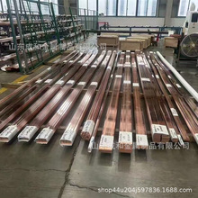 国标T2紫铜排接地母排纯铜排高导电腐蚀紫铜条可切割折弯加工定制