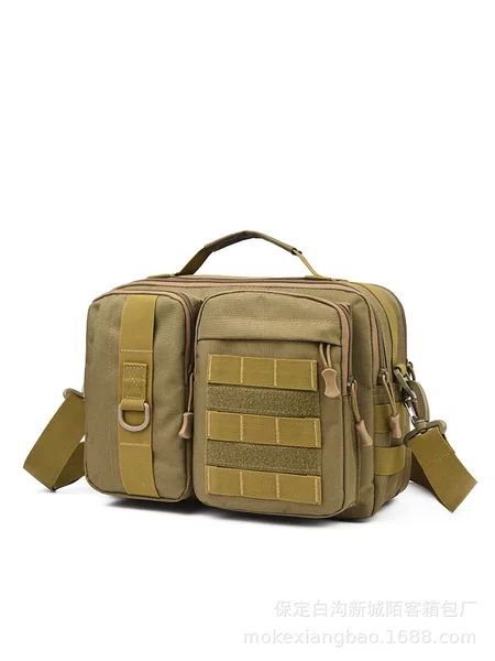Camouflage Crossbody Bag, Tactical Outdoor Shoulder Bag, Sports Travel Water-Repellent Backpack, Outdoor Hiking Backpack