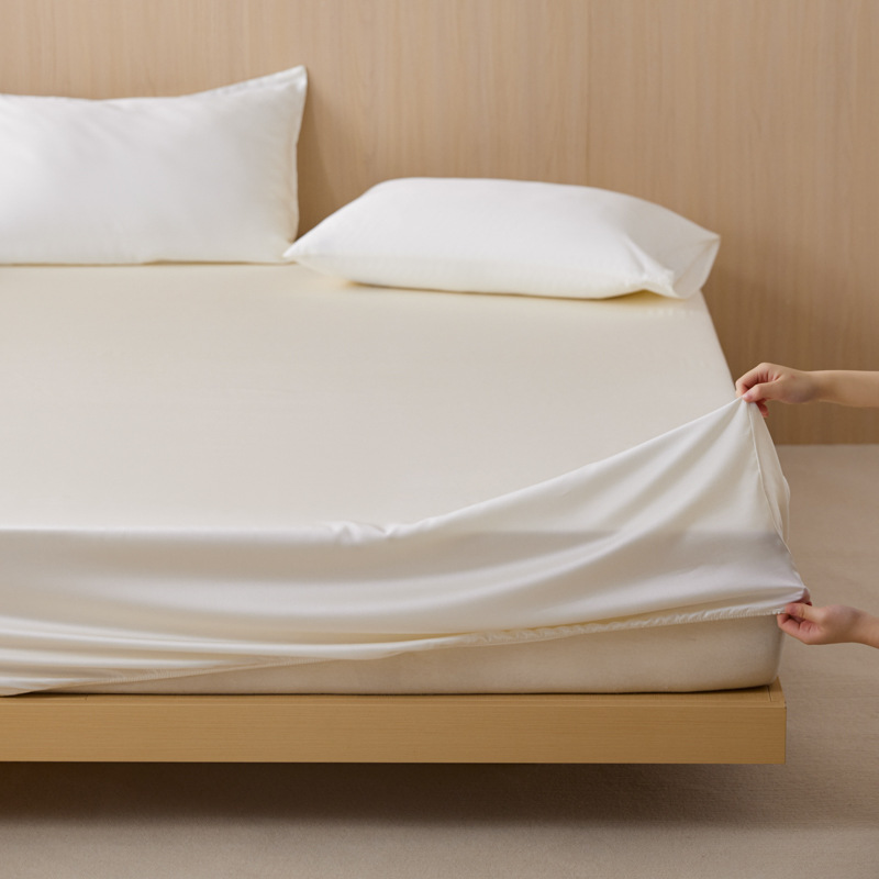 Colcha de cama Tensi de una sola pieza, funda de cama de verano 60S, funda protectora de colchón fresco, cama doble individual, todo incluido, juego de cama sucia