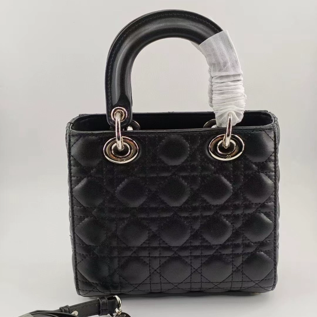 (Cross-border trading), chain, bag with diamond pattern, high-end, chain bag
