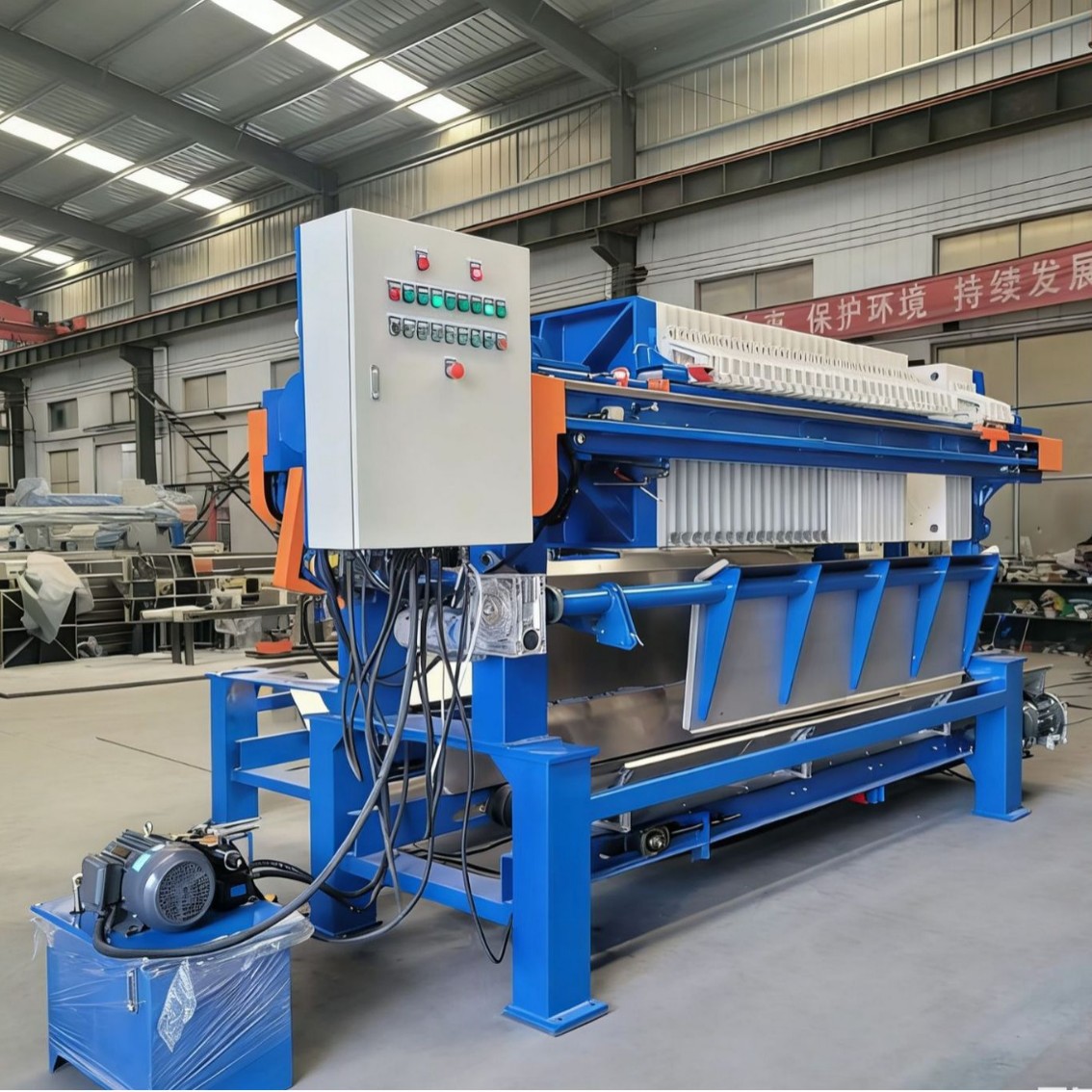 源头厂家厂价销售污水处理设备 板框压滤机 厢式压滤机