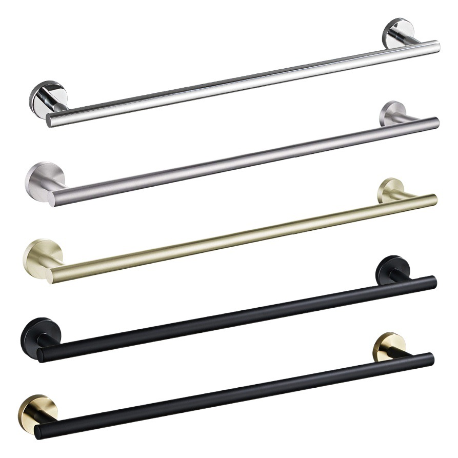 Shengruijia cuarto de baño 304 de acero inoxidable Barra de Toalla baño hardware colgante horizontal barra transfronteriza toallero