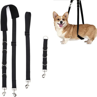 Pet Grooming Three-Piece Beauty Set Dog Leash Dog Chain Dog Bath Supplies Beauty Rope