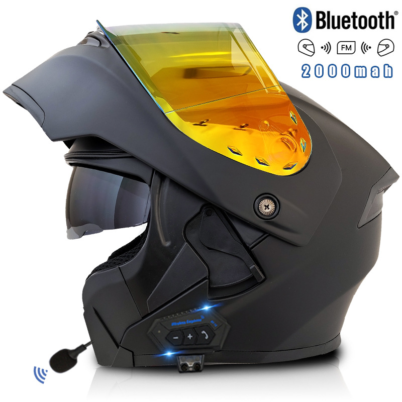 SE-아시아 블랙 나이트 비전 도금 레드 미러-동일한 인터콤 블루투스