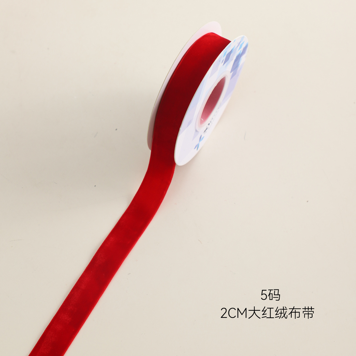 Navidad de siete colores cintas de terciopelo decoraciones de fiestas de mariposa cintas de embalaje de flores cintas de flores