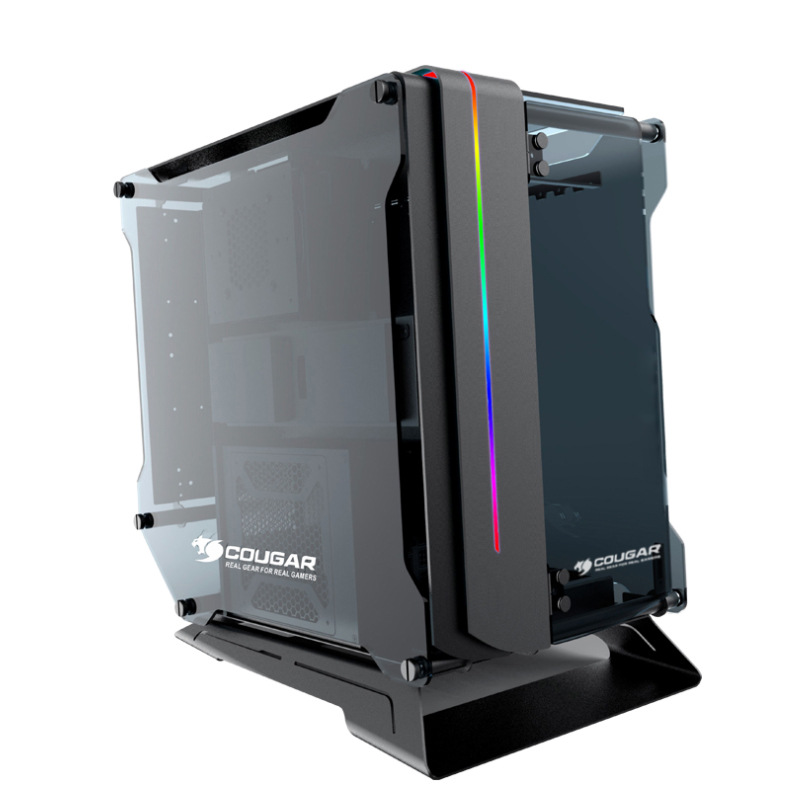 Tear Open Chassis Desktop computer personality transparent Toughened glass Water-cooled computer game Main chassis