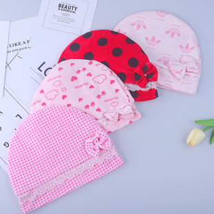 Postpartum confinement cap spring and summer thin windproof cotton autumn and winter Four Seasons breathable pregnant women headscarf maternity cap wholesale