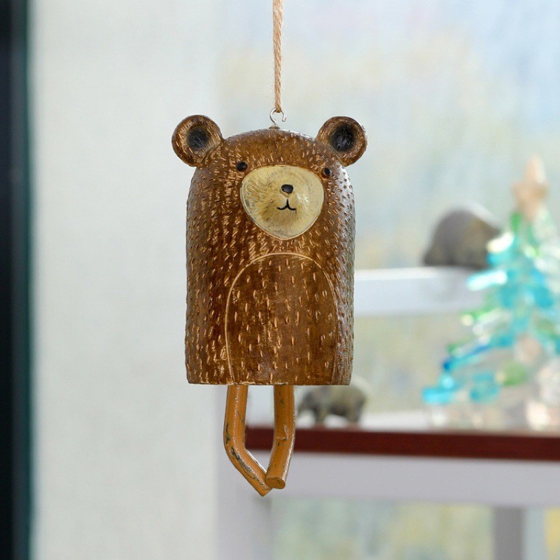 Garden Animal Wind Chime Hanging Resin Ornament Decoration_voghion.com