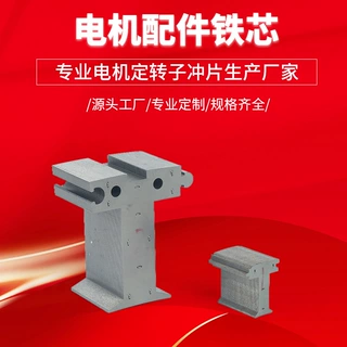 厂家批发硅钢电转子冲片铁芯片电机金属配件空调外机零件定制
