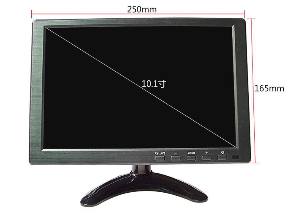 Truck Reversing Camera 10inch Vertical AHD/CCD High-Definition Display with Aviation+VGA Interface LCD Screen