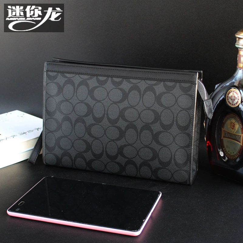 迷你龙 Small clutch bag, fashionable hand loop bag