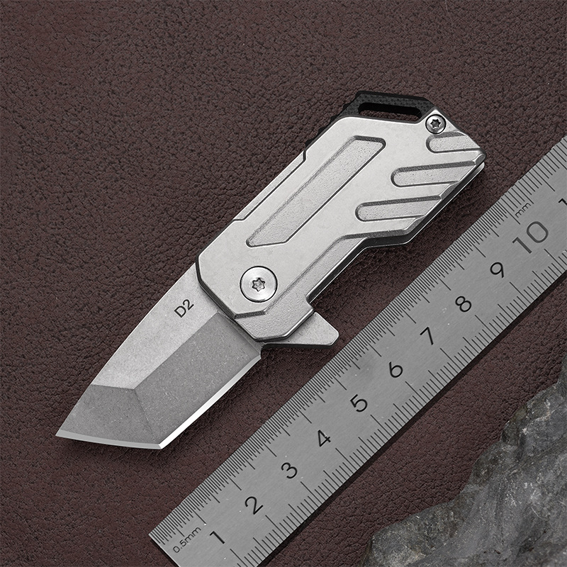 跨境卖EDC刀具随身防身小刀多功能便携折叠刀野营刀求生刀工具