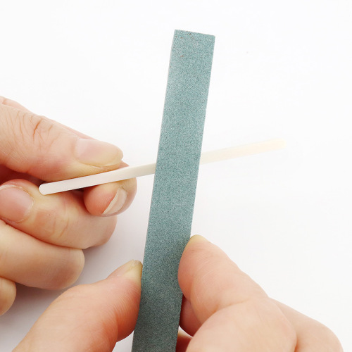 Guitar fret polishing stone bass fret post leveling saddle file stone string distance adjustment repair and care tool