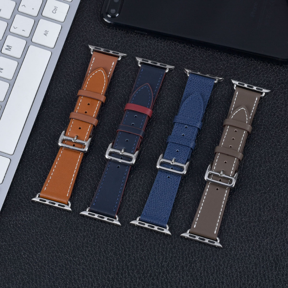 Retro Solid Color Watch Band display picture 3