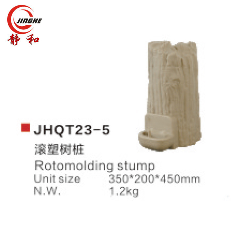 厂家工供应滚塑树桩 滚塑制品 仿真马 异性滚塑制品加工