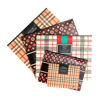 覆膜无纺布拉链袋 彩色服装内衣包装袋 自封袋旅行收纳袋可加LOGO