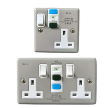 Ӣ����©�Gfci����Rcd���o��ȫ����13a 86X86 250V����50hz