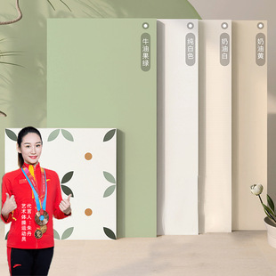 All-ceramic soft light 300X600 avocado green French cream wind ceramic tile kitchen and bathroom wall tile small flower floor tile