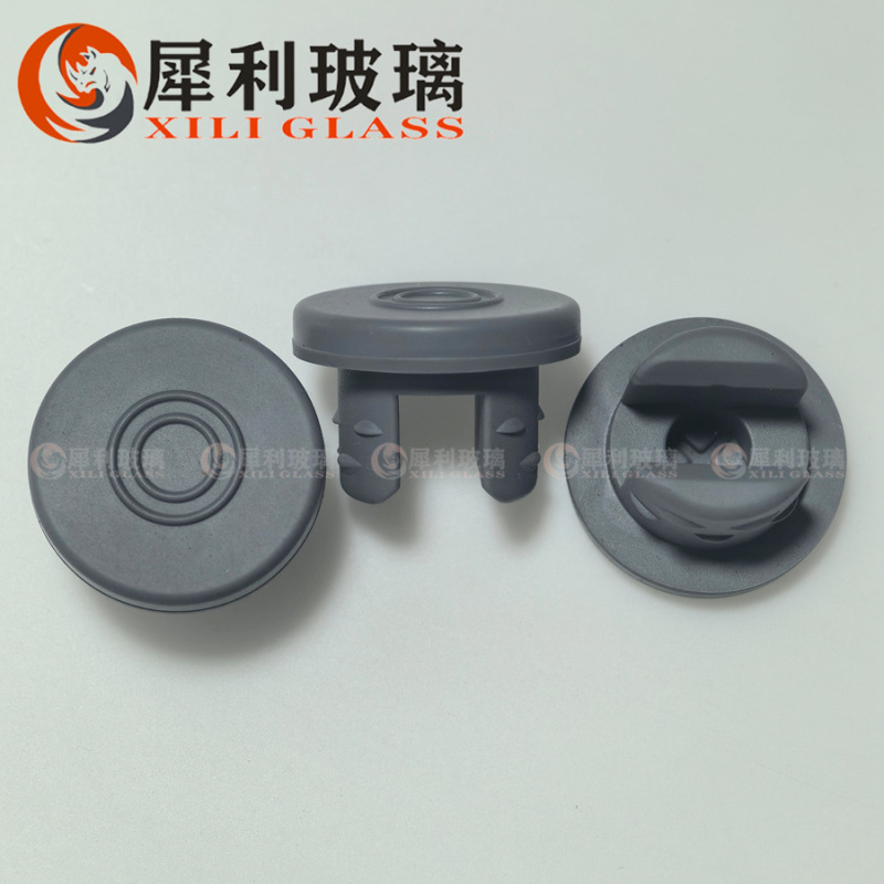 20mmグレーブチル製インナープラグ、13分岐プラグ、15ポートシリコンプラグ、耐腐食性インクボトル、25mlシリンダーボトル用医療用インナープラグ|undefined