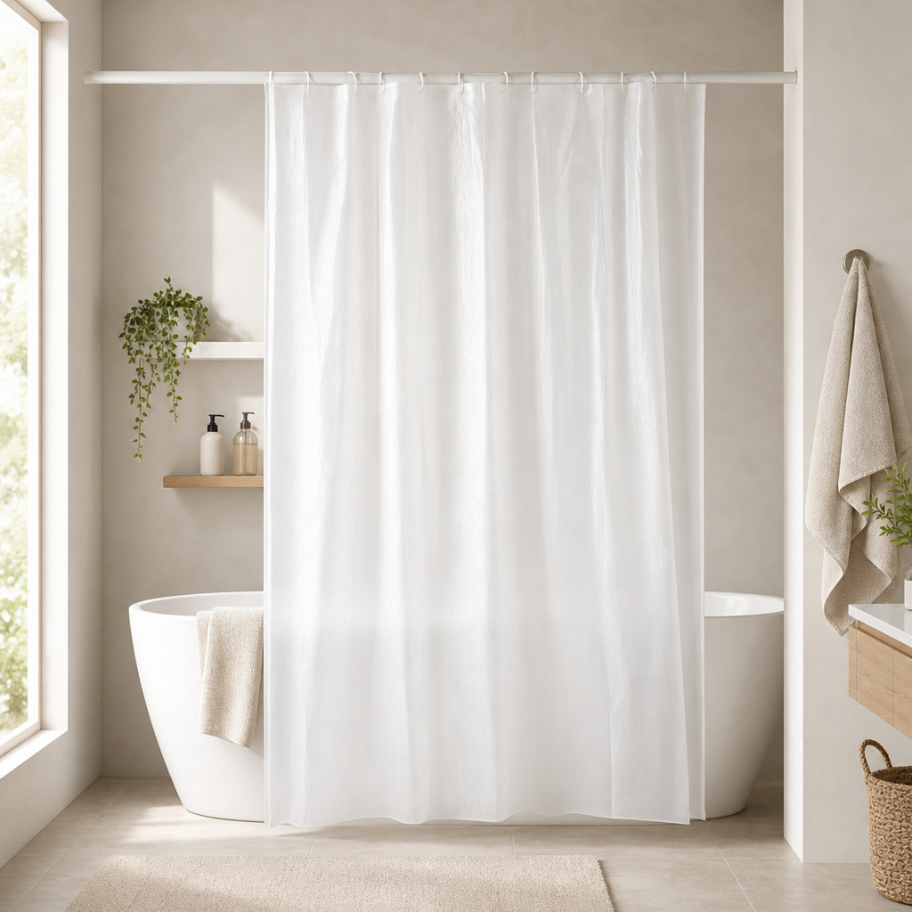 transparent matte waterproof curtain