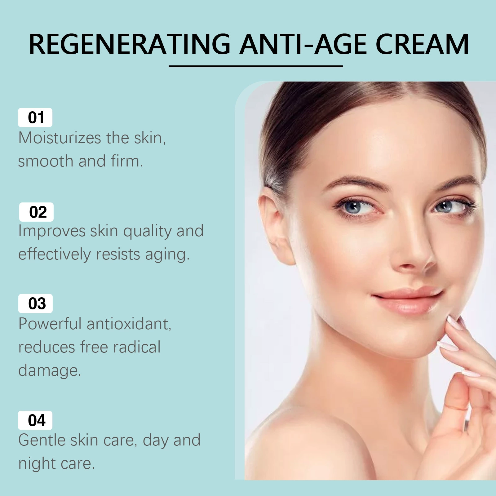 WIYUN Moisturizing cream, shiny toner, long-term effect