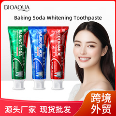 BIOAOUAの小さいソーダはニコチンのアミドの美白を打って黄色に行って歯茎の歯磨き粉の清新な口腔のtooth pasteの越境をケアします。