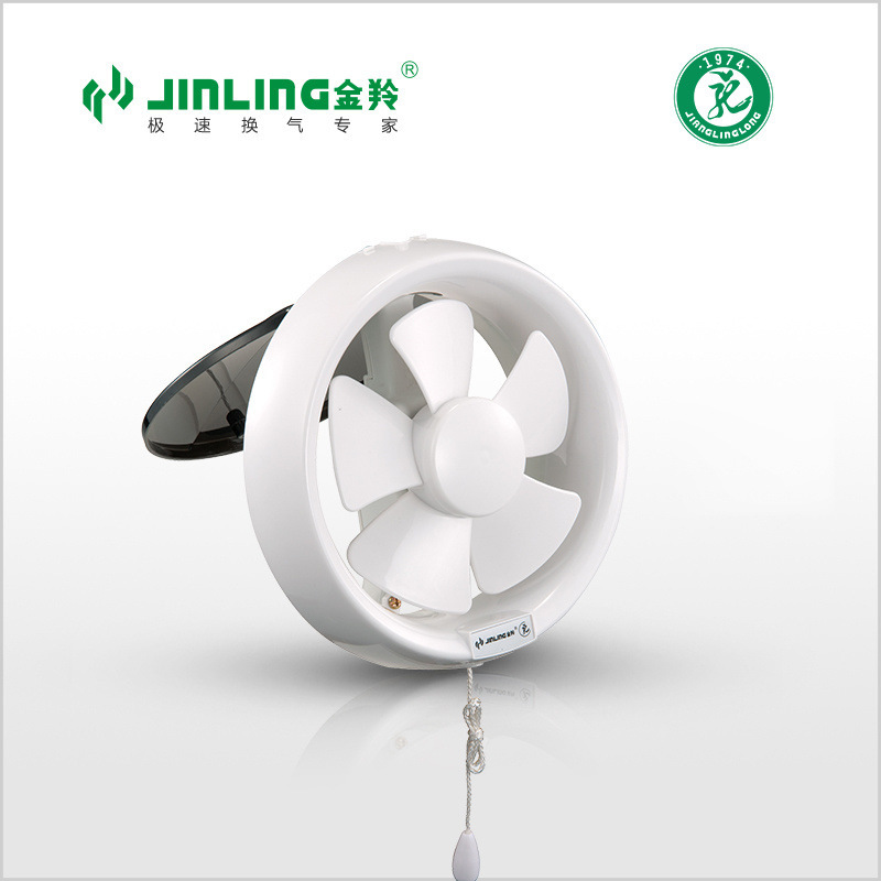 Jinling Exhaust Fan Kitchen Bathroom Ventilation Fan Bathroom Window Exhaust Fan 8inch Apc20-3-1 Silent and Energy-Saving