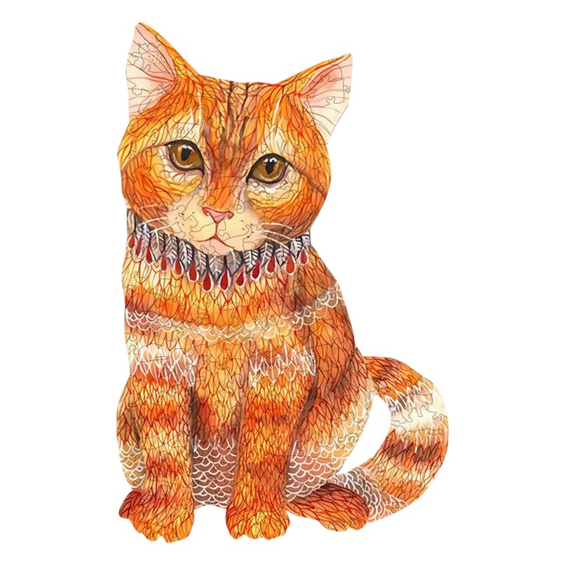 Bloques de construcción tridimensionales transfronterizos de madera animal irregular rompecabezas de forma especial elefante azul grandes juguetes de moda nacional para niños