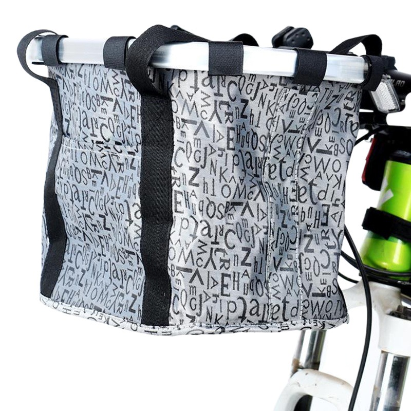 Bicycle Quick Release Cloth Basket, Mountain Bike Basket, Aluminum Alloy Cloth Pocket, Foldableing Basket Bag Can Be Ordered