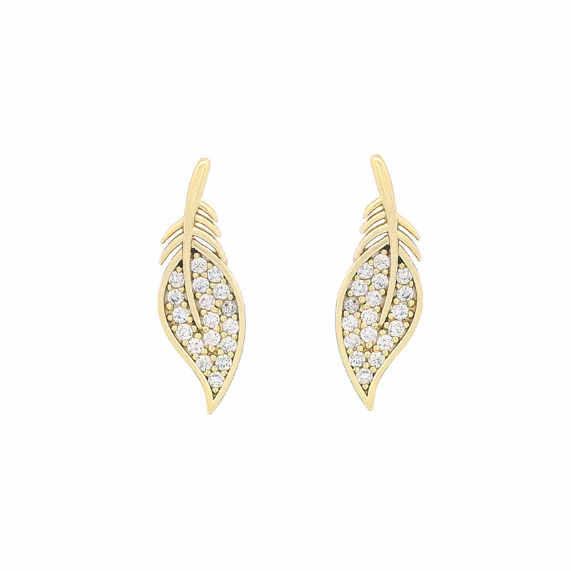Chapado en color de 14k