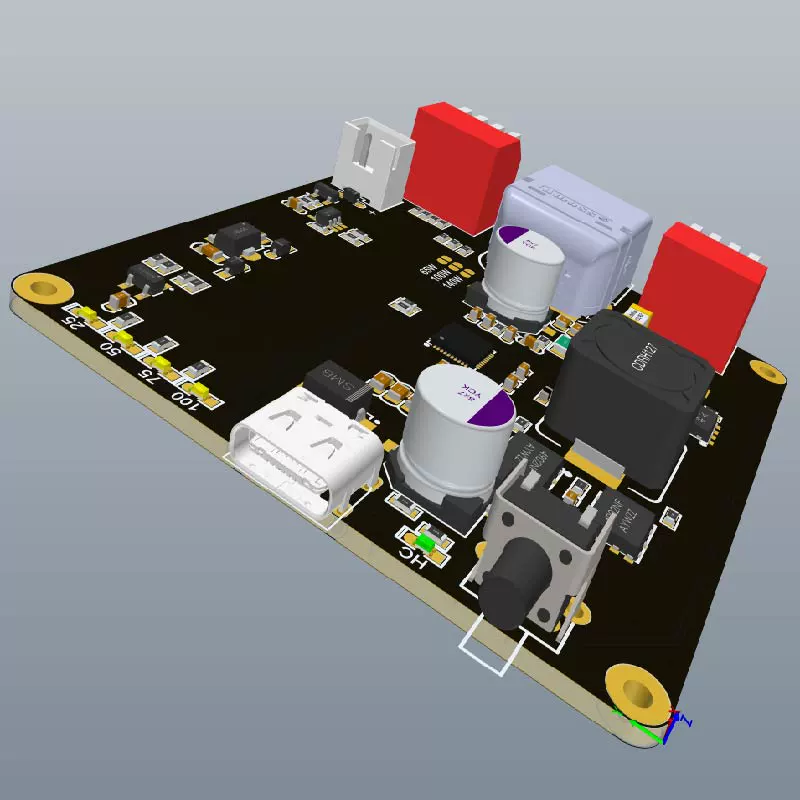 Стандартный PD3.1 140-ваттный двухсторонний модуль быстрой зарядки IP2366 с автоматическим контролем температуры от 2 до 6 строк литиевой зарядной платы