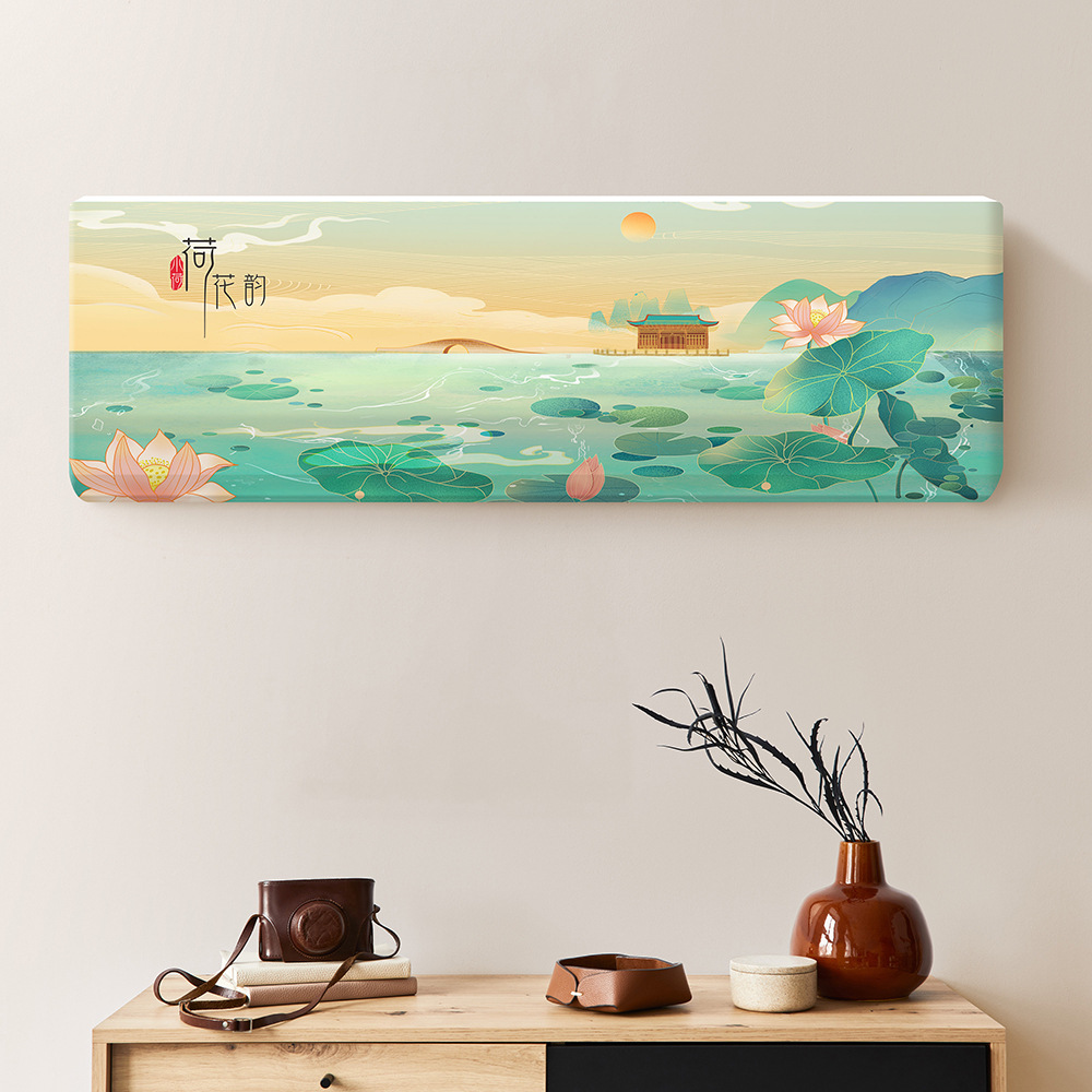 Aire acondicionado cubierta a prueba de polvo colgante general tipo de pared aplicable a la belleza de la cubierta de todo incluido Heigree Xiaomi 2024 nuevo