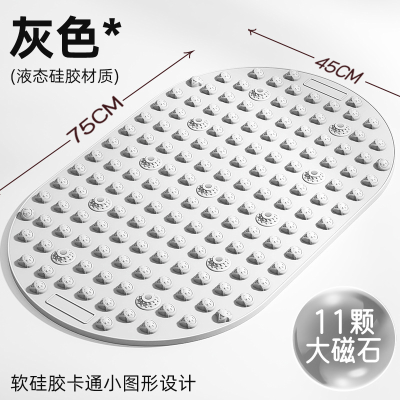 液体ソフトシリコン指圧マッサージパッド、家庭用ヨガ超強力足裏マッサージパッド、足裏の痛みを和らげるための丸型マッサージパッド|undefined