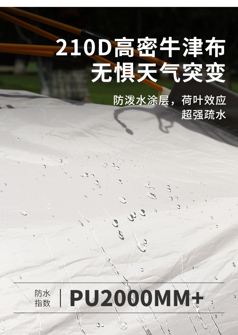Outdoor Tent for Camping, Beach, Portable Folding, Automatic Quick Setup, Sun Protection, Thickened, Rainproof, Wholesale