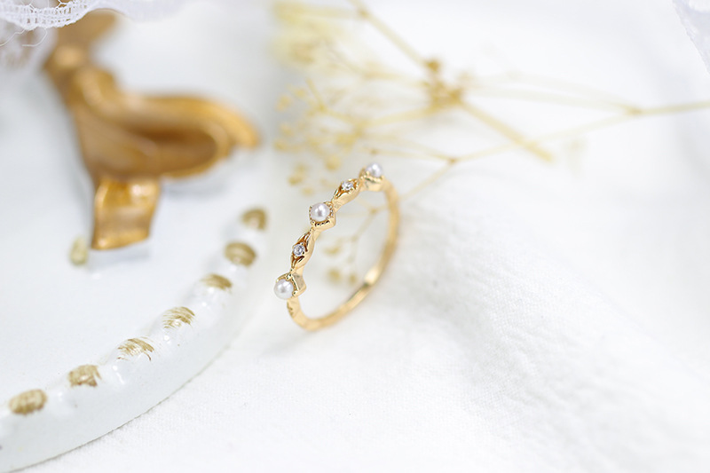 1g Weight Freshwater Pearl Inlay Material Rings Classification 5, 8 Ring Size 1 Piece Quantity Holiday, Daily Occasion 925 Sterling Silver Material Geometric Pattern All Seasons Season Women's Gender Elegant, Simple Style Style 925 Sterling Silver Freshwater Pearl Geometric Rings 925 Sterling Silver Rings 无