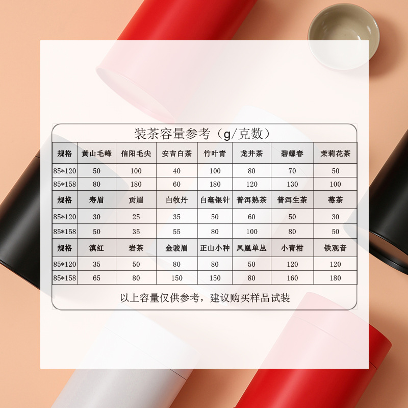 Latas de hierro redondas de té Latas de té selladas a prueba de humedad Té negro Oolong Té negro Té verde Latas de hierro de Taiwán Latas de hierro de un solo racimo en stock