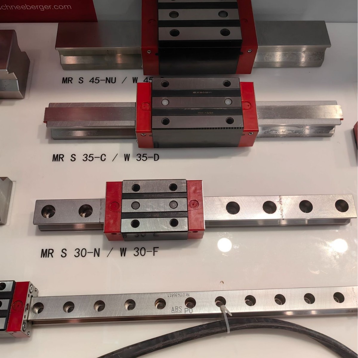 MRB45G2V2/MRW45BG2V2/MR45滑块天津福业有滑块6个