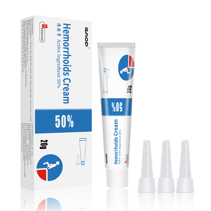 Cross-Border Gaop Chinese and English Hemorrhoid Ointment Plant-Based Herbal Formula Body Care Hemorrhoid Ointment
