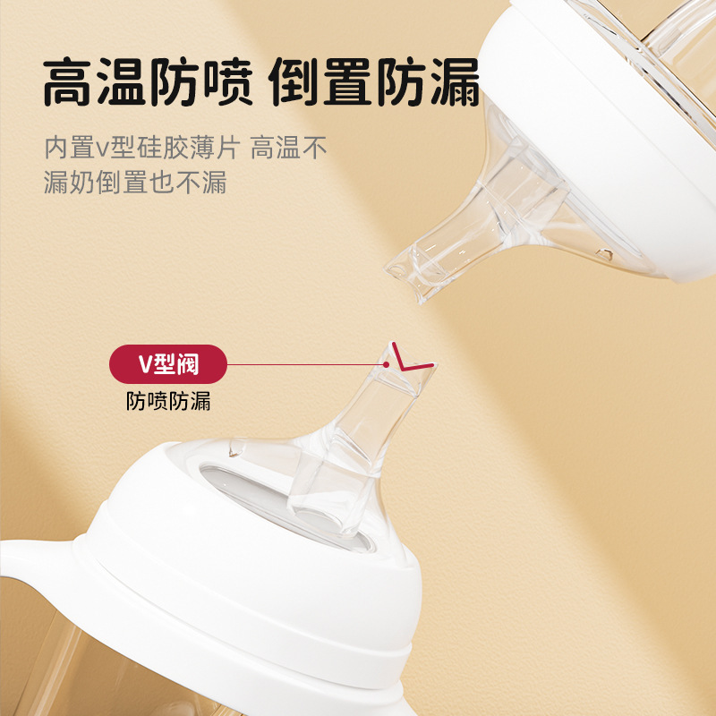 貝親哺乳瓶部品ハンドル重力球直飲ストロー学飲鴨口口口離乳乳首二三世代|undefined