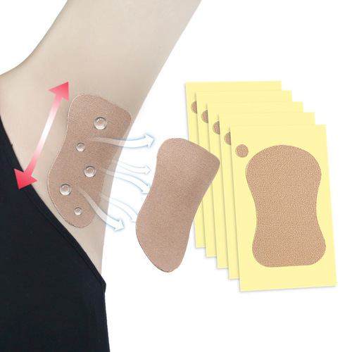 Disposable armpit sweat-absorbent pads for men and women, summer sweat-absorbent antiperspirant pads, underarm pads