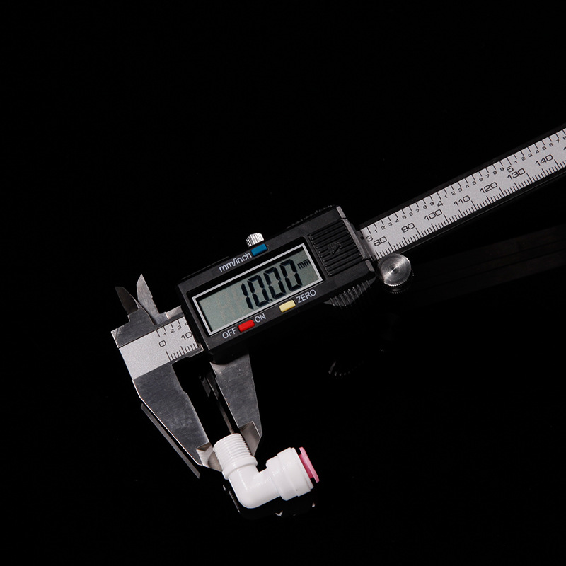 Codo de conexión rápida de la carcasa de membrana tipo L 2 puntos válvula de retención unidireccional 4042 válvula de retención máquina de agua pura potable directa fabricante de accesorios universales