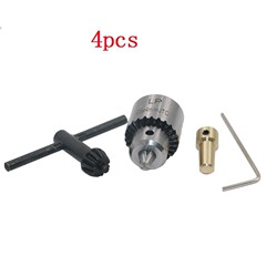 0.3-4mm ドリルチャックセット 電動ドリルチャック 尾部穴径3.17mm