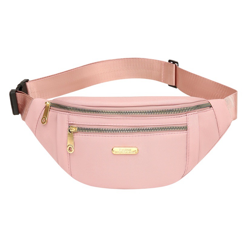 Bolso bandolera deportivo transfronterizo para mujer, estilo coreano, informal, de tela Oxford, repelente al agua, bolso de hombro, bolso de cintura multicapa, venta al por mayor, macaron