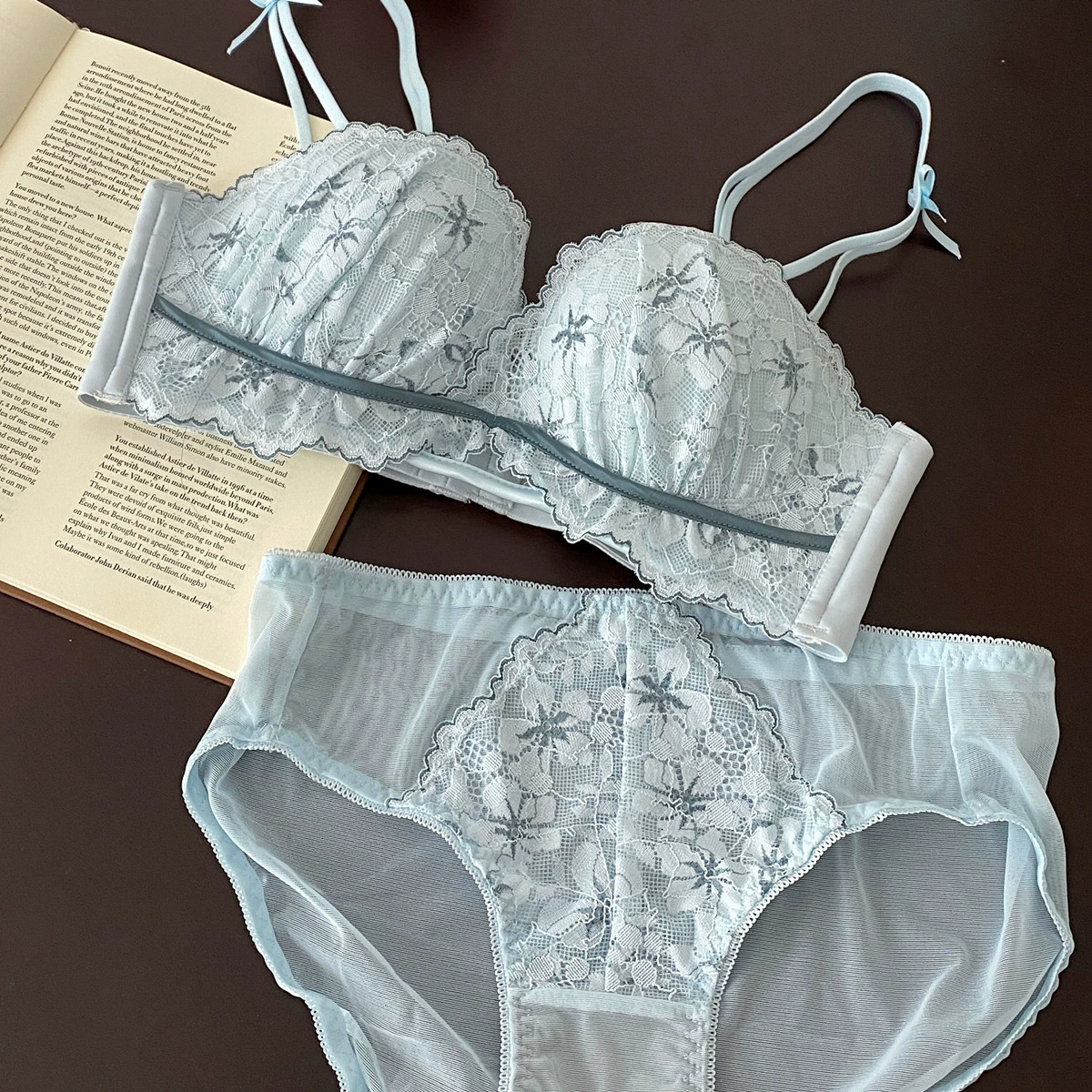 Кружевные лямки, нескользящее нижнее белье, sexy бюстгальтер, с вышивкой, без бретелей
