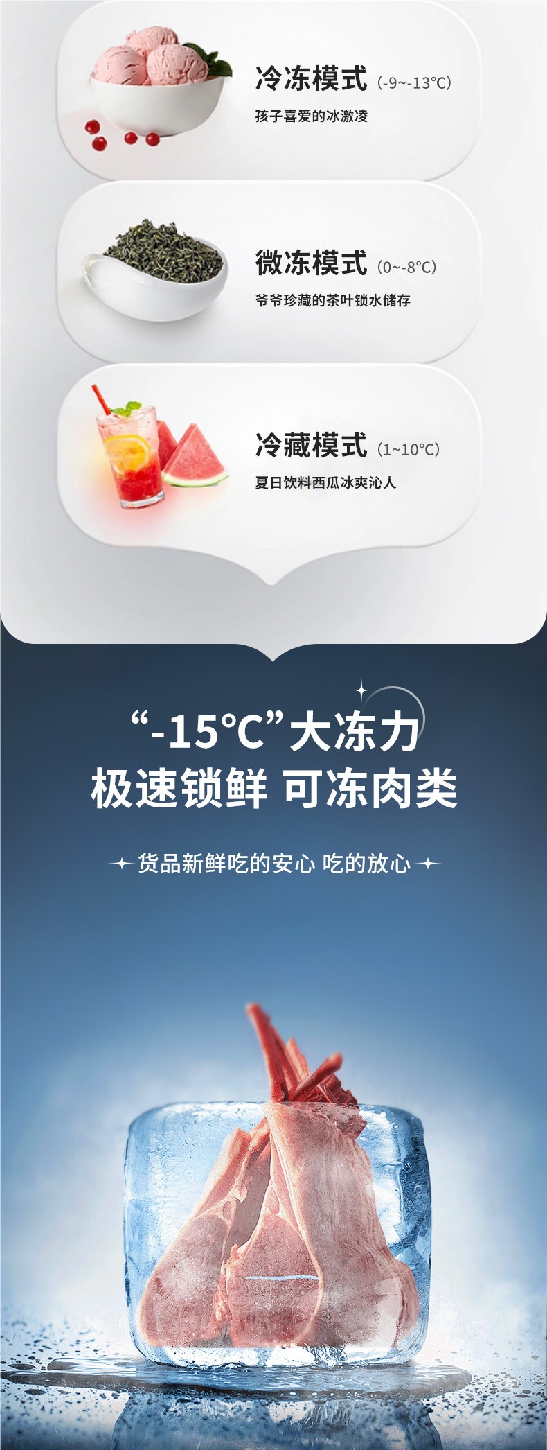 Sast Mini Refrigerator Mini Freezer for Car, Home, Dormitory, Breast Milk, Office, Student, Small Freezer