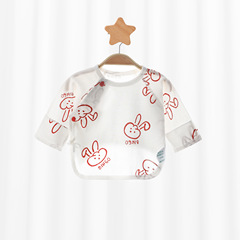 Newborn baby clothes baby summer thin model boneless pure cotton monk shirt underwear newborn half back dress