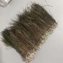 批发孔雀丝穿线绑鱼钩飞蝇钩材料纳米绑制孔雀毛真羽毛15-20厘米