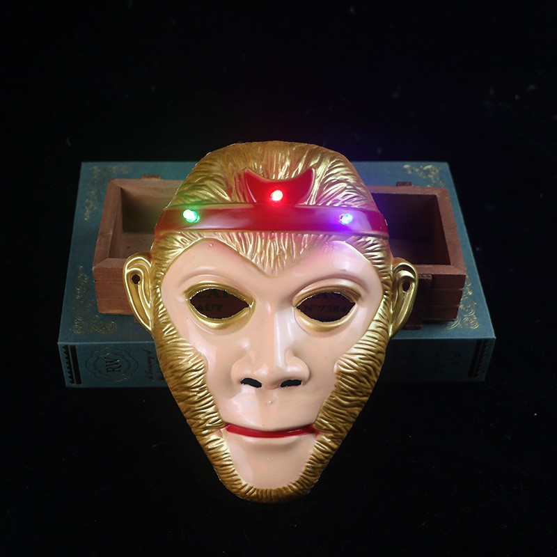 Glowing mask Westward Journey Sun Wukong Spider -Man Mask Mask…